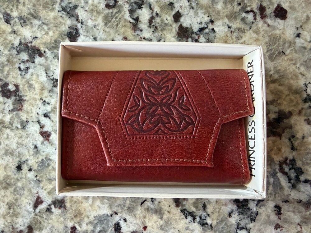 Vintage Brown Princess Gardner full Grade Cowhide Leather KEY HOLDER Complete